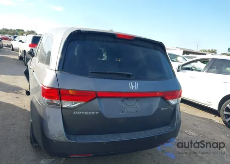 2014 Honda Odyssey Touring/Touring Elite из США, поврежденный, VIN 5FNRL5H96EB011561